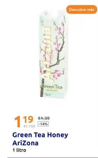 Action Green Tea Honey AriZona oferta