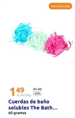 Action Cuerdas de baño solubles The Bath oferta
