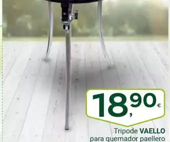 Supermercados Dani VAELLO Tripode para quemador paellero oferta