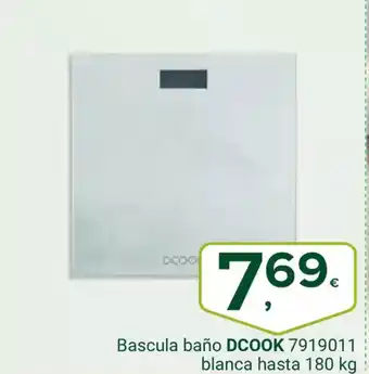 Supermercados Dani DCOOK Bascula bañ 7919011 blanca hasta oferta