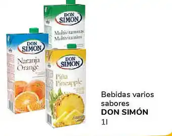 Supeco DON SIMON Bebidas varios sabores oferta