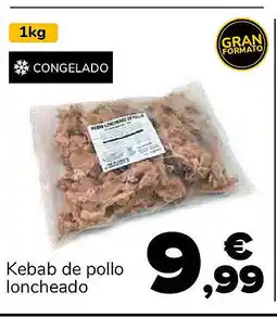 Supeco Kebab de pollo loncheado oferta