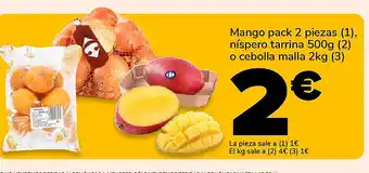 Supeco Mango pack 2 piezas oferta