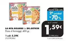 Supermercados Lupa Dr oetker - la mia grande pizza 4 formaggi oferta