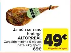 Supermercados Lupa Sierra de codex - jamón de cebo ibérico 50% raza ibérica oferta