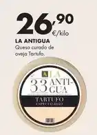 Supermercados Lupa La antigua - queso curado de oveja tartufo oferta