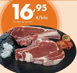 Supermercados Lupa Chuleta de ternera oferta