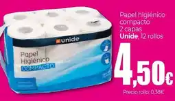 Unide Supermercados Unide - papel higiénico compacto oferta