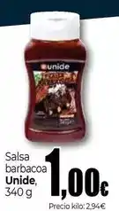 Unide Supermercados Unide - salsa barbacoa oferta