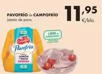 Supermercados Lupa Campofrio - pavofrio jamón de pavo oferta