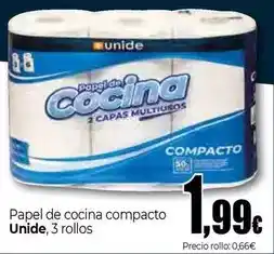 Unide Supermercados Unide - papel de cocina compacto oferta