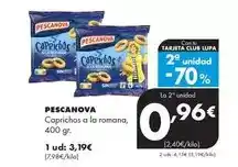 Supermercados Lupa Pescanova - caprichos a la romana oferta