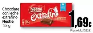 Unide Supermercados Nestlé - chocolate con leche extrafino oferta