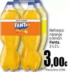 Unide Supermercados Fanta - refresco naranja o limon oferta