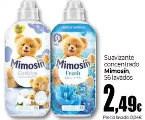 Unide Supermercados Mimosín - suavizante concentrado oferta