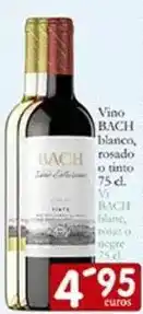 Supermercados Bip Bip Bach - vino blanco oferta