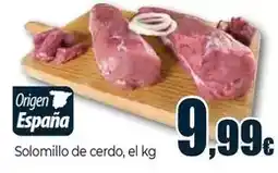 Unide Supermercados Solomillo de cerdo oferta