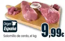 Unide Supermercados Solomillo de cerdo oferta