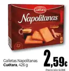 Unide Supermercados Cuétara - galletas napolitanas oferta
