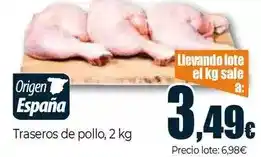 Unide Supermercados Traseros de pollo oferta