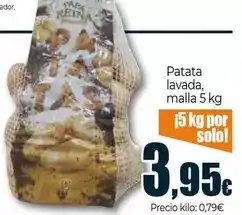 Unide Supermercados Patata lavada oferta