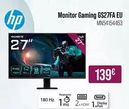 MR Micro Hp - monitor gaming gs27fa eu oferta