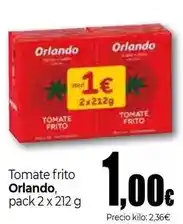 Unide Supermercados Orlando - tomate frito oferta