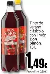 Unide Supermercados Don simón - tinto de verano clasico o con limon oferta