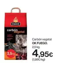 Hipercor Ok. - carbón vegetal oferta