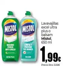 Unide Supermercados Mistol - lavavajillas excel ultra plus o balsam oferta