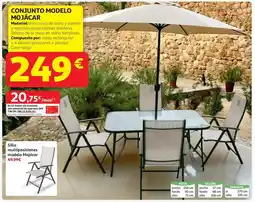 Alcampo Total - conjunto modelo mojacar oferta