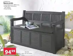Lidl Livarno - banco arcón oferta