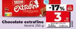 Dia Nestlé - chocolate extrafino 250 g oferta