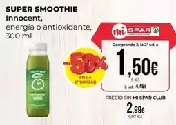 SPAR Gran Canaria Innocent - super smoothie oferta