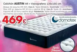 Tifón Hipermueble Colchón austin hr + viscografeno oferta