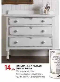 Fes Més Chalky finish - pintura per a mobles oferta