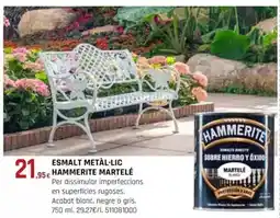 Fes Més Hammerite - esmalt metal-lic martelé oferta