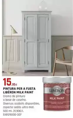 Fes Més Libéron - pintura per a fusta milk paint oferta