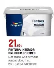 Fes Més Bruguer - pintura interior sostres oferta