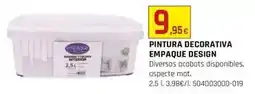 Fes Més Empaque - pintura decorativa design oferta