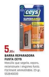 Fes Més Ceys - barra reparadora fusta oferta