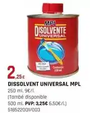 Fes Més Mpl - dissolvent universal oferta