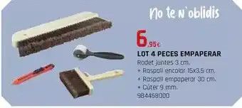 Fes Més Lot 4 peces empaperar oferta