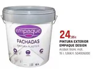 Fes Més Empaque - pintura exterior design oferta