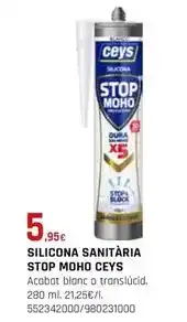 Fes Més Ceys - silicona sanitaria stop moho oferta