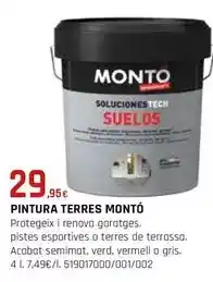 Fes Més Monto - pintura terres oferta