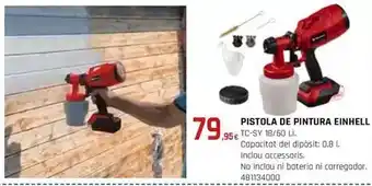 Fes Més Einhell - pistola de pintura oferta