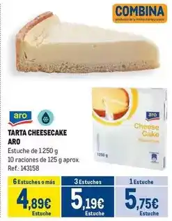 Makro Aro - tarta cheesecake oferta