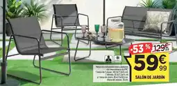 Centrakor Salon de jardin oferta