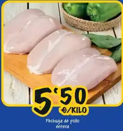 Cash Fresh Pechuga de pollo entera oferta